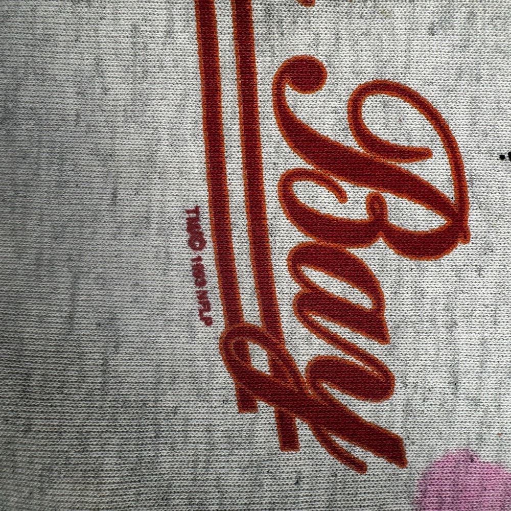 Vintage Tampa Bay Buccaneers 1993 Gray Pullover Hoodie 90s Graphic Old Logo - Picture 2 of 6